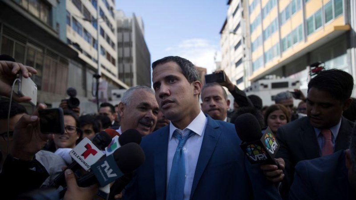 El líder opositor venezolano Juan Guaidó-EFE