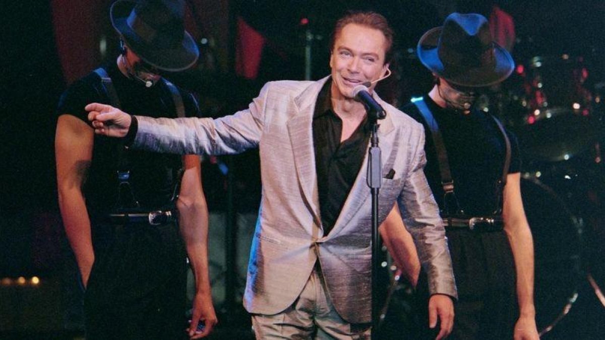 David Cassidy, durante el estreno del espectaculo At the Copa, en el 2000.-EFE / GLENN PINKERTON
