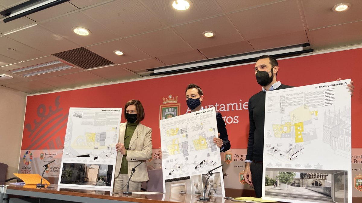 De la Rosa, hoy en la presentación de la ampliación del Archivo. ECB