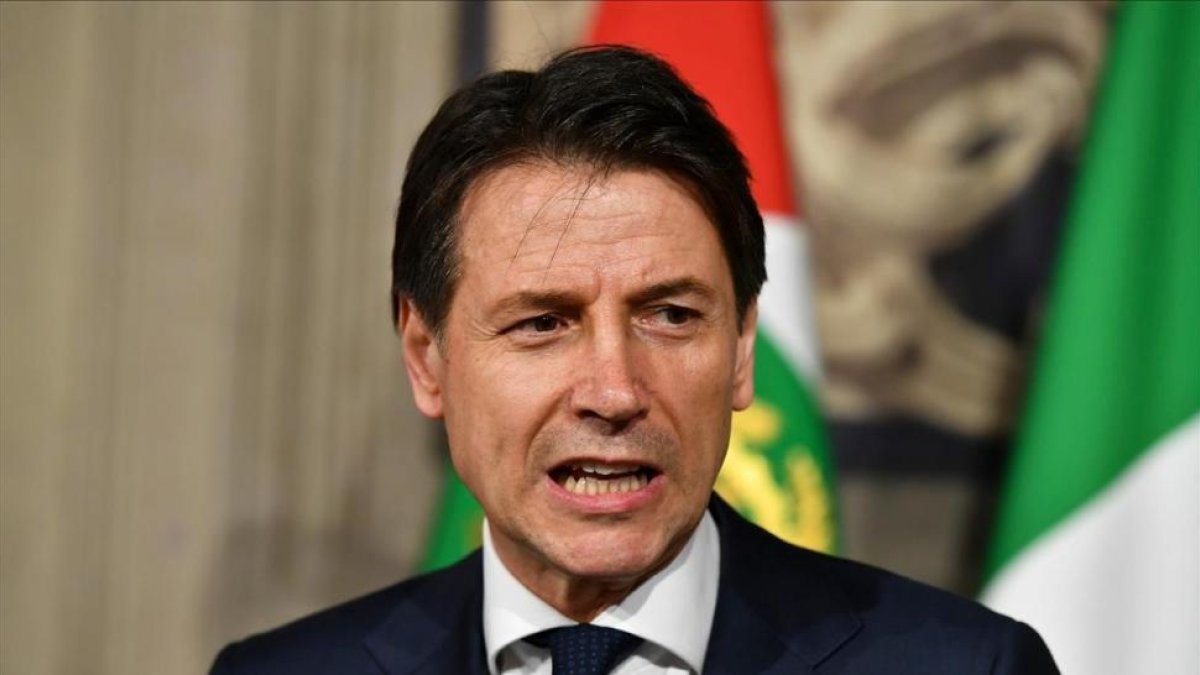 Giuseppe Conte.-AFP / VINCENZO PINTO