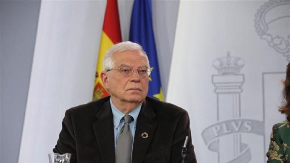 El ministro de Asuntos Exteriores, Unión Europea y Cooperación, Josep Borrell.-MARTA FERNÁNDEZ JARA