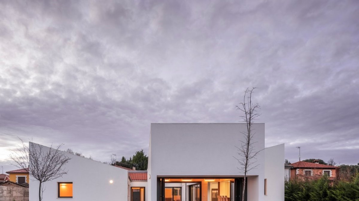 Casa Patio Abierto, uno de los proyectos premiados. JAVIER BRAVO