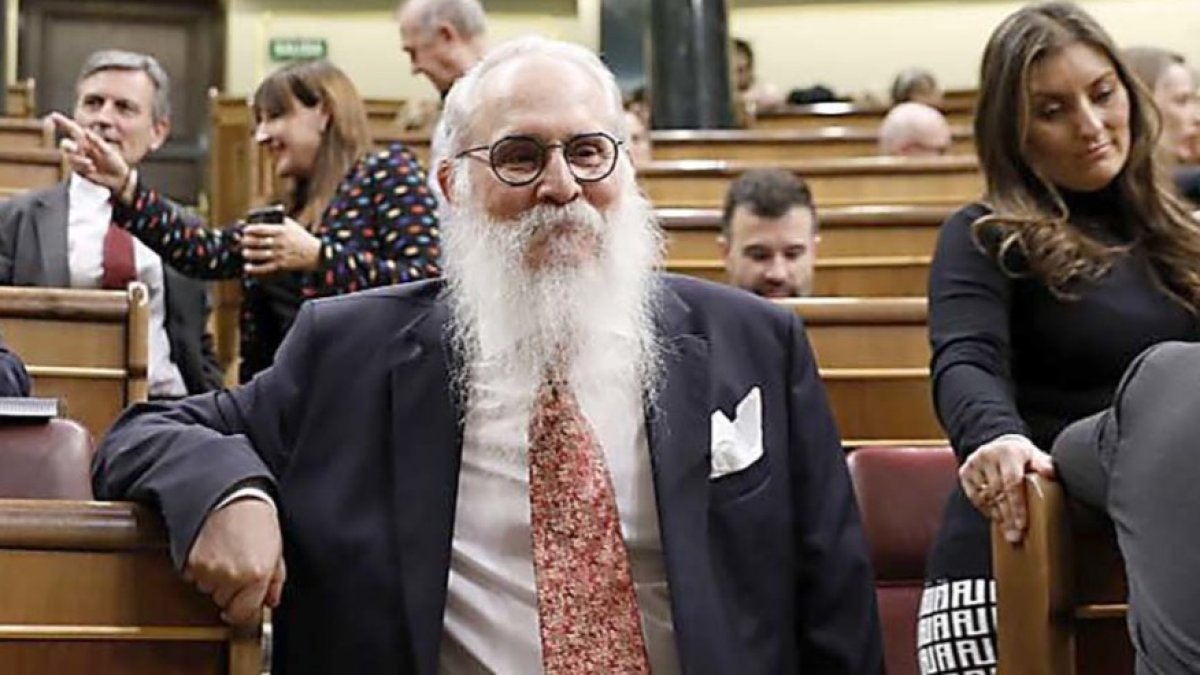 El diputado socialista Agustín Zamarrón, en el congreso.-JAVI MARTÍNEZ