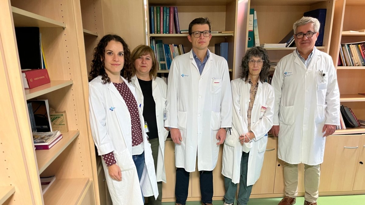 En la imagen el equipo que conforma la Unidad Funcional de Prevención de la Conducta Suicida de Burgos.