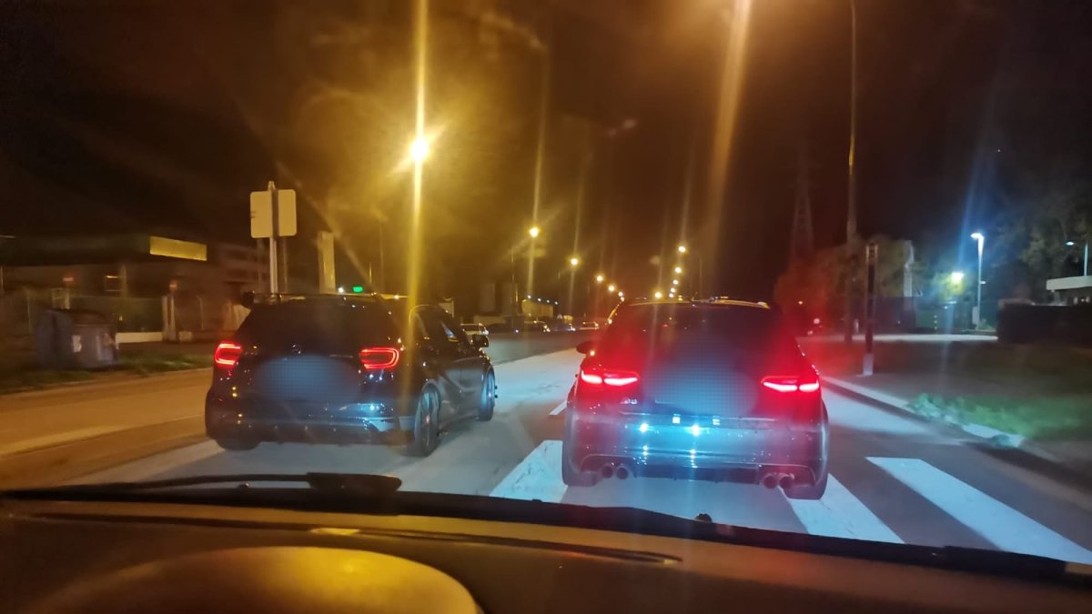 Imagen tomada instantes antes de realizar la competición. POLICÍA LOCAL