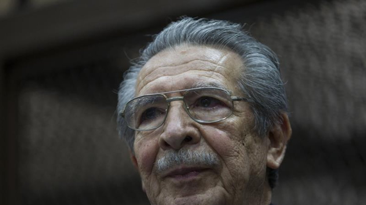 Fallece el general Ríos Montt que era juzgado por genocidio en Guatemala Fotografía de archivo del 23 de enero de 2013 del exgeneral guatemalteco José Efraín Ríos Montt.-EFE/Archivo