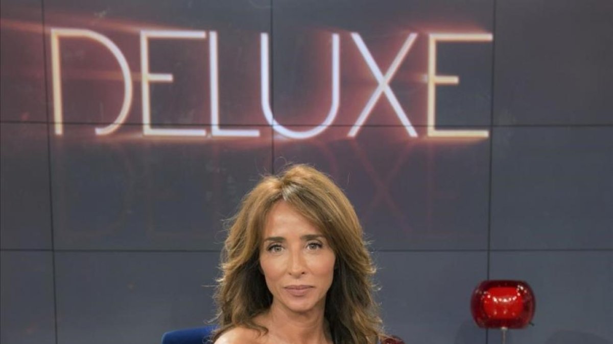 María Patiño, presentadora de Sábado Deluxe este verano.-MEDIASET