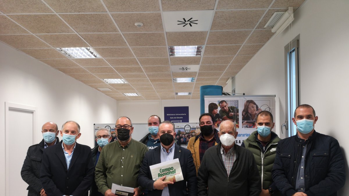 Imagen de la candidatura de las asociaciones agrarias. ECB