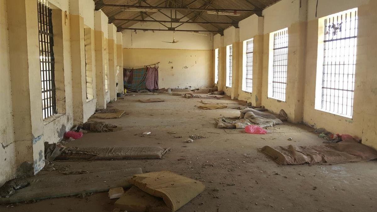 Una de las prisiones de la red secreta denunciada por Amnistía Internacional, donde supuestamente las fuerzas de seguridad de EAU y Yemen cometieron torturas.-AP