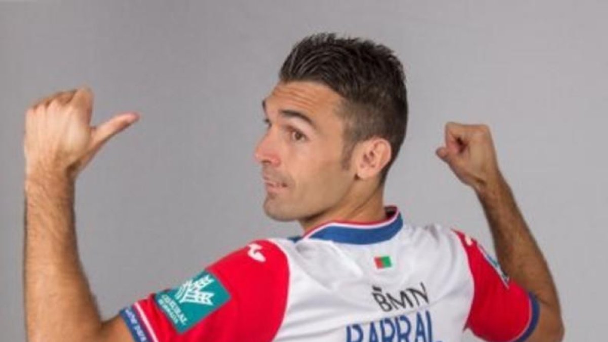 David Barral, jugador del Granada.-