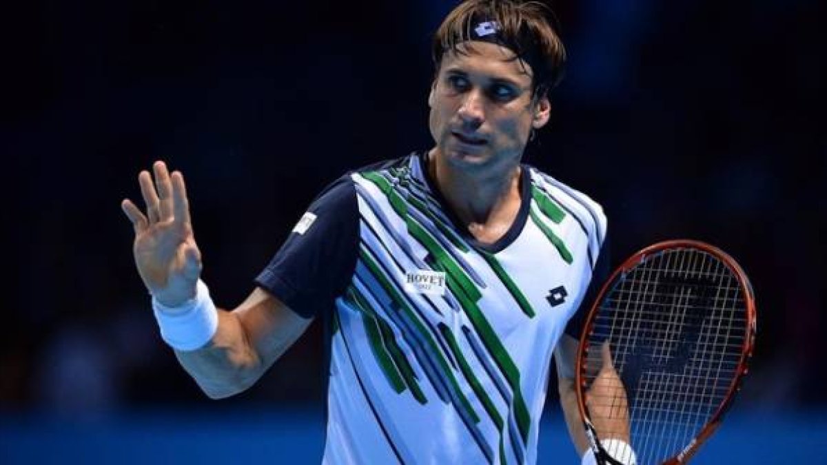 David Ferrer, en su partido ante Nishikori.-AFP / GLYN KIRK
