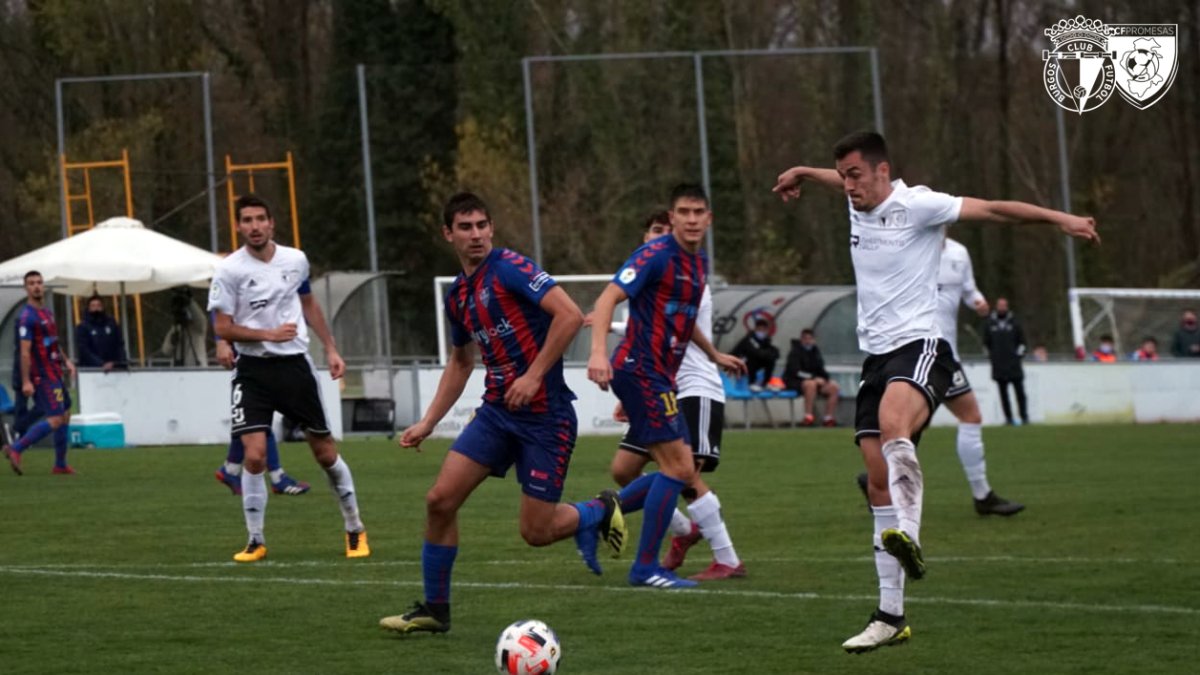El Burgos Promesas cayó ante el líder. BURGOS CF