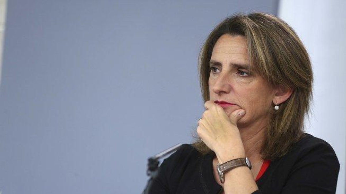 Teresa Ribera, ministra para la Transición Ecológica.-DAVID CASTRO
