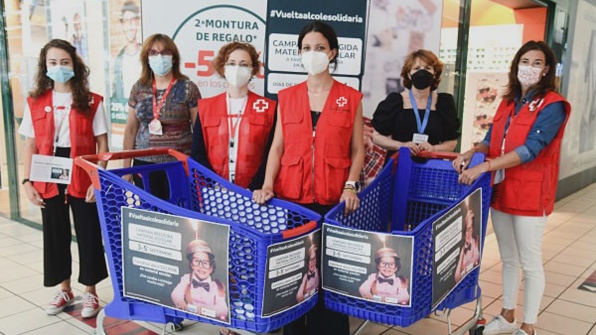 Varias de las voluntarias que se sumaron a esta iniciativa.