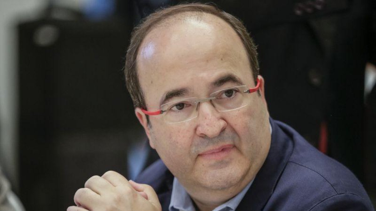 El primer secretario del PSC, Miquel Iceta.-EFE / EMILIO NARANJO