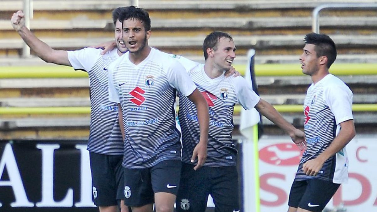 Youssef celebra un gol.-ISRAEL L. MURILLO