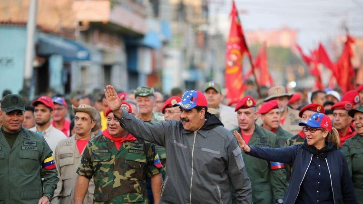 El concierto convocado por Maduro bajo el lema Manos fuera de Venezuela también se realizará el domingo 24, para un total de tres días.-VENEZUELAN PRESIDENCY
