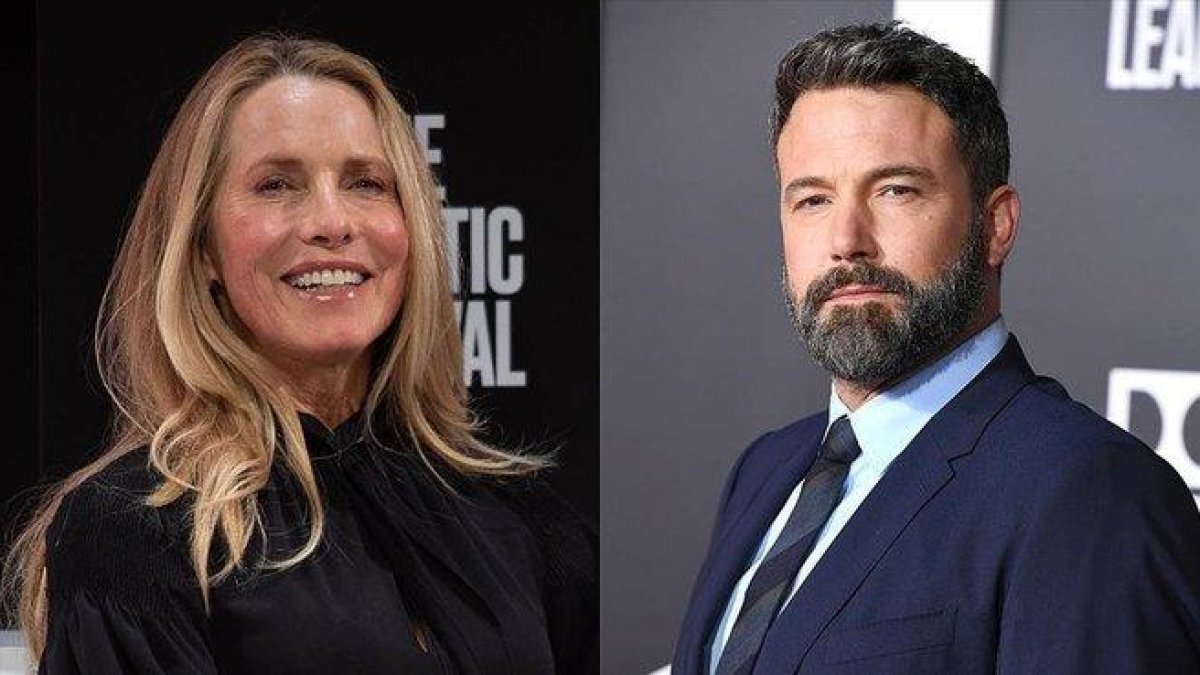 Ben Affeck y Lauren Powelll.-