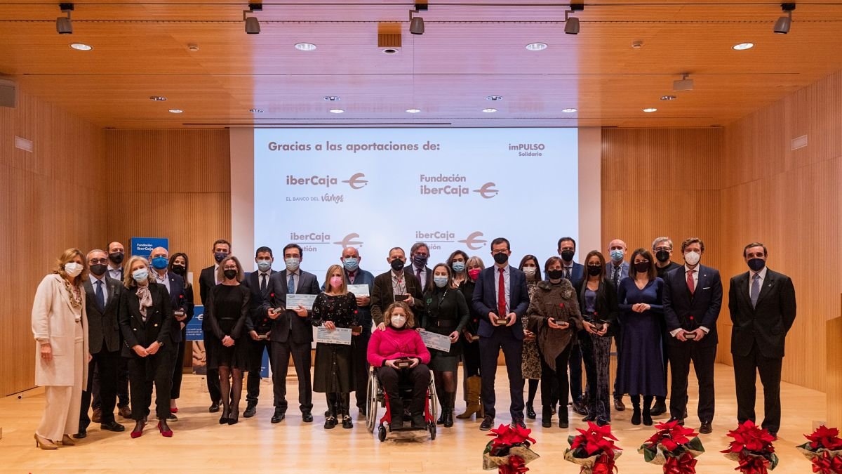 Gala de entrega de premios de la quinta edición de Impulso solidario.