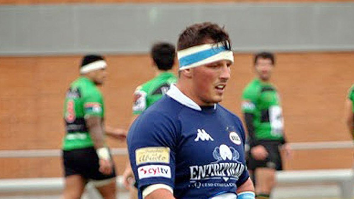 Steve Barnes en su etapa con el VRAC vallisoletano.-