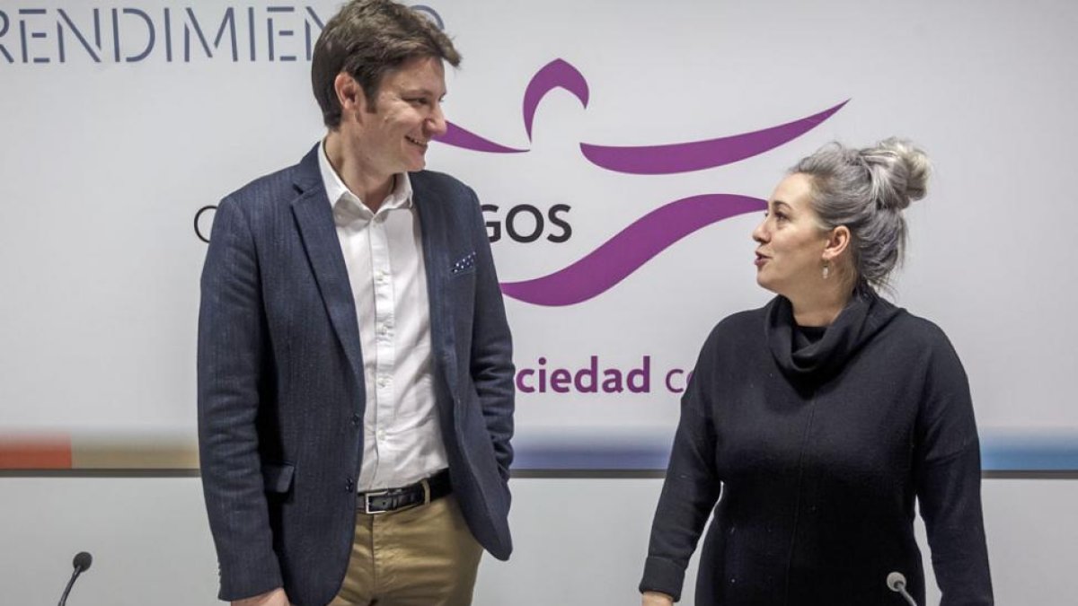 José Miguel González y Elisa Sanz.-SANTI OTERO