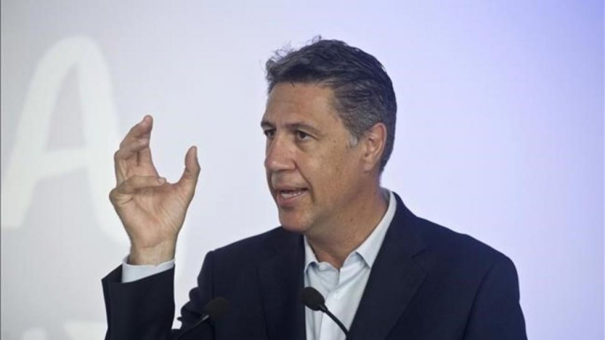 El líder del PPC, Xavier Garcia Albiol.-DAVID ARQUIMBAU