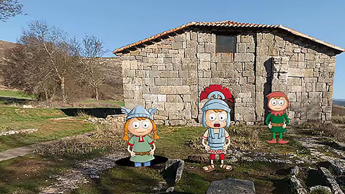 La app cuenta con apartados para todos los públicos, entre ellos un juego infantil para conocer el lugar y su entorno. ECB