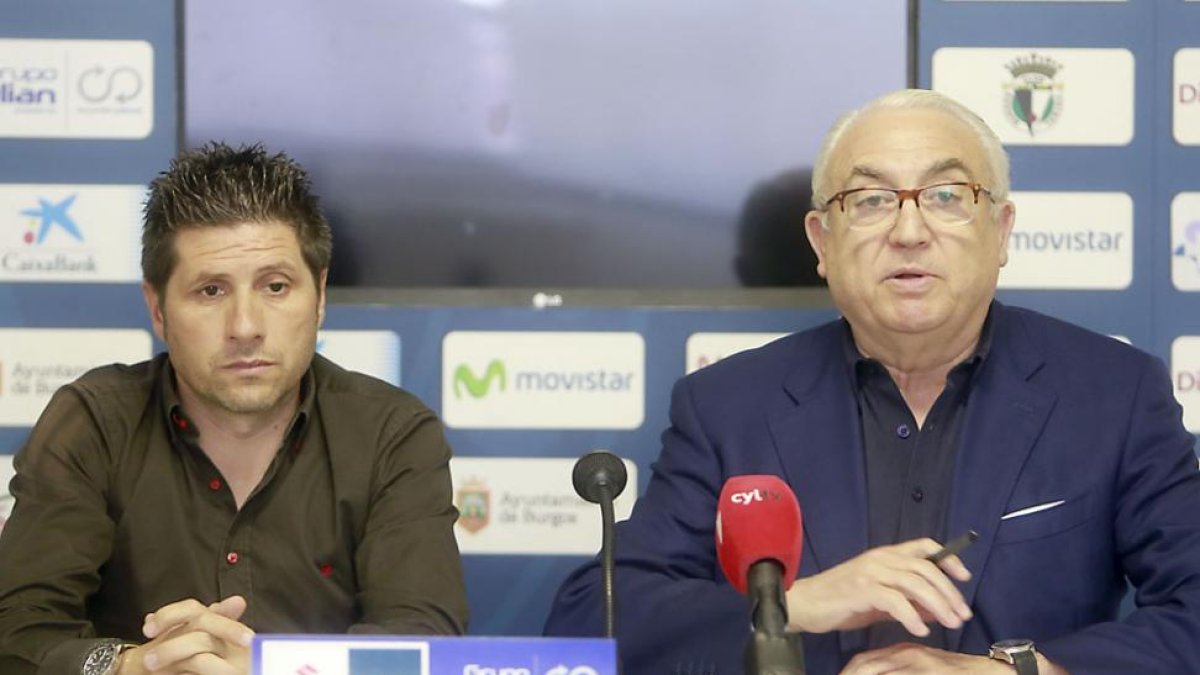 Nacho Fernández y Gonzalo Antón son los máximos responsables de la confección de la plantilla-Raúl G. Ochoa