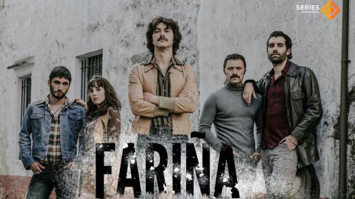 Cartel promocional de la serie de Antena 3 Fariña.-JAIME OLMEDO