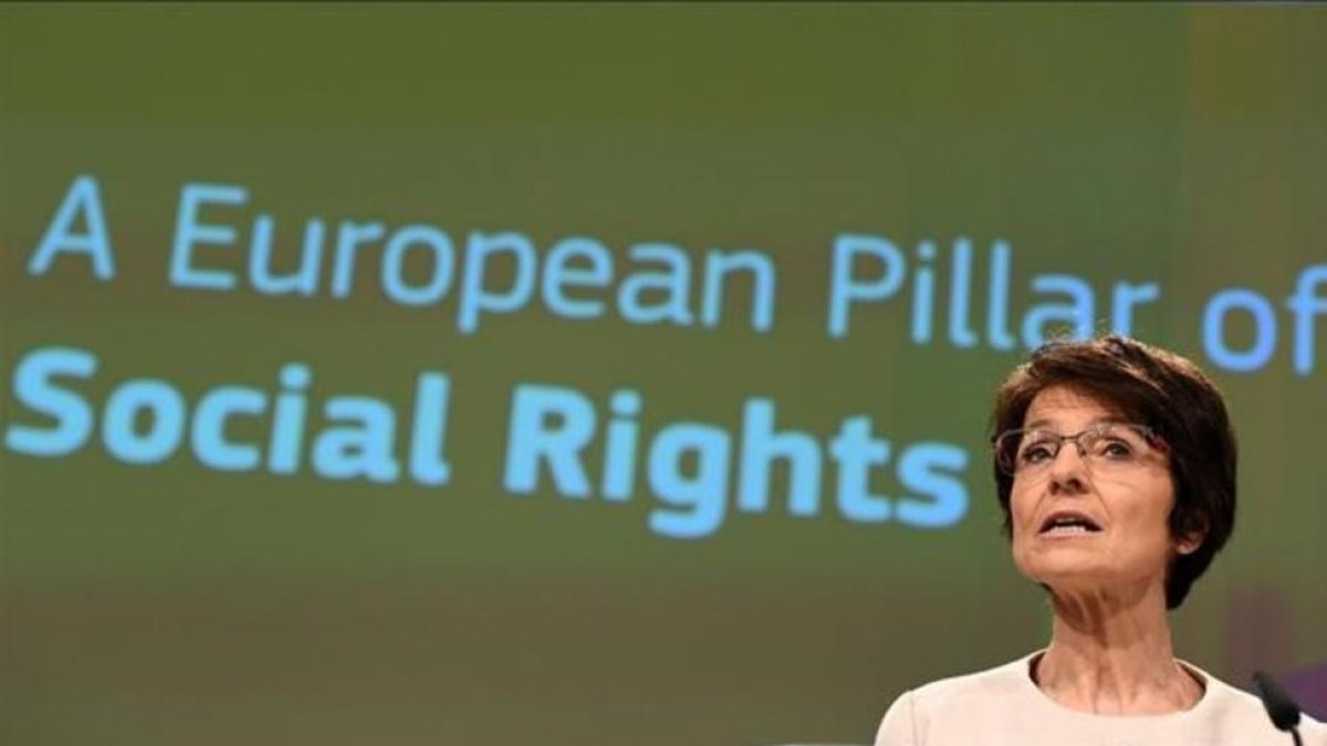 Marianne Thyssen, comisaria europea de Empleo-EMMANUEL DUNAND