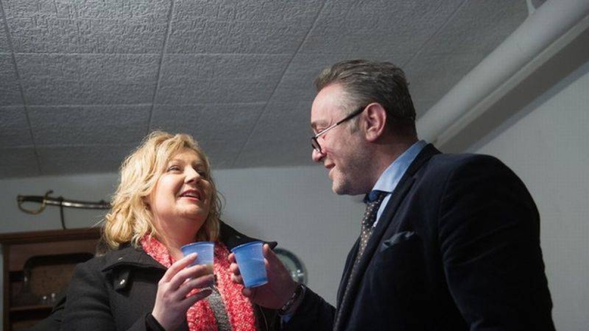 La candidata del Frente Nacional en Doubs, este domingo.-Foto: AFP / SEBASTIEN BOZON