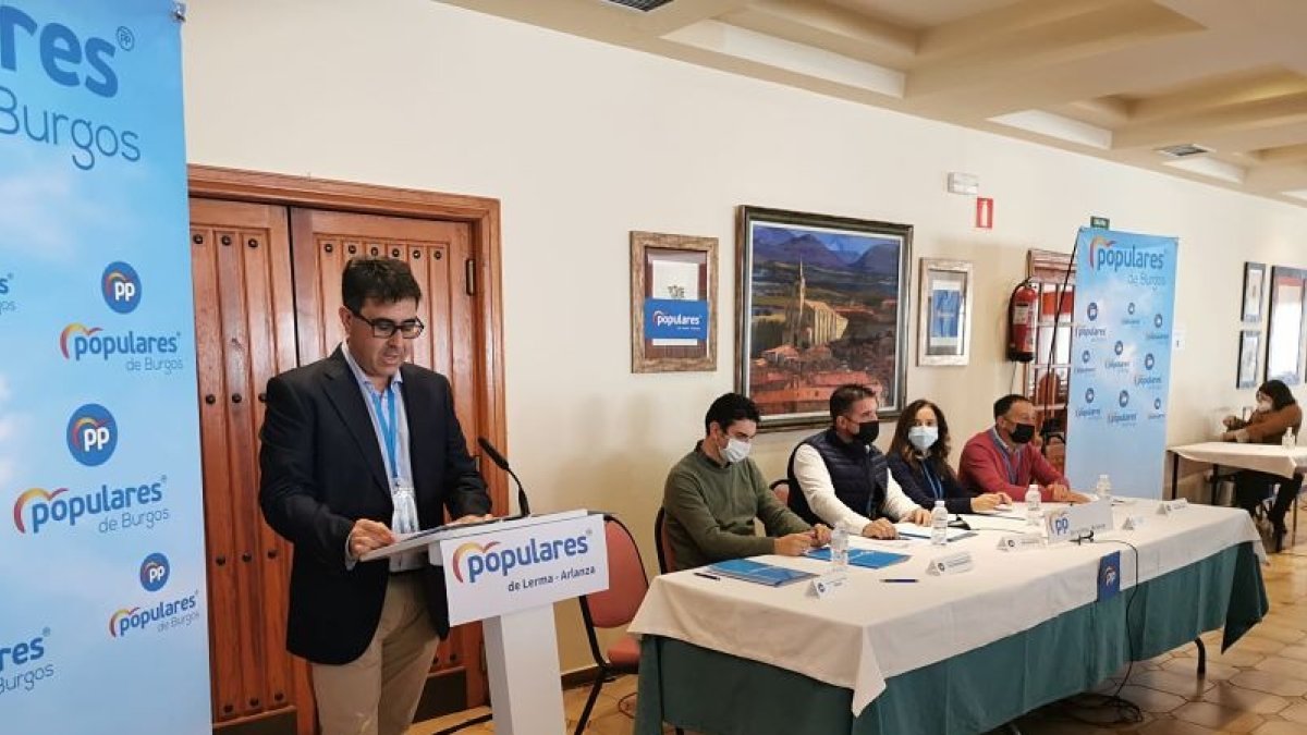 El alcalde de Presencio, Mario Ortega, toma las riendas de la rama comarcal del PP en Lerma - Arlanza. ECB