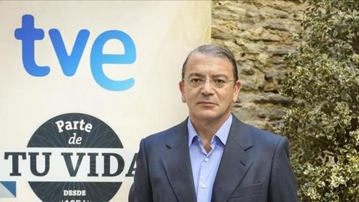 José Ramón Díez, ya exdirector de TVE.-