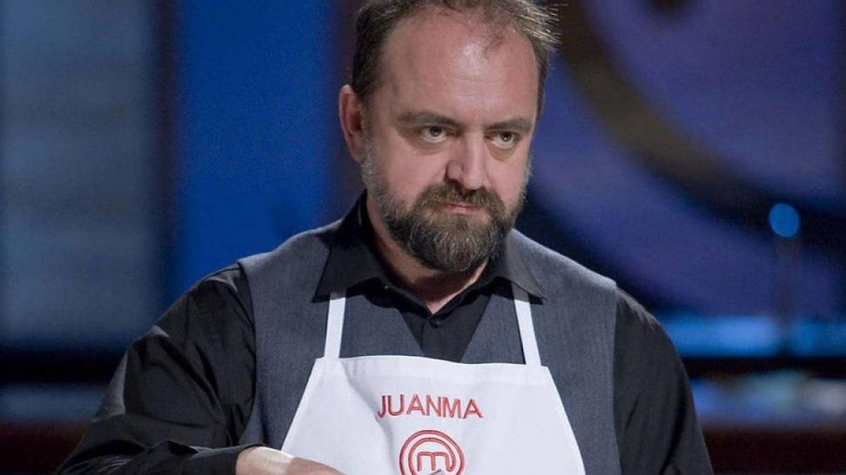 Juanma Villar, en una de sus intervenciones en Masterchef.-RTVE