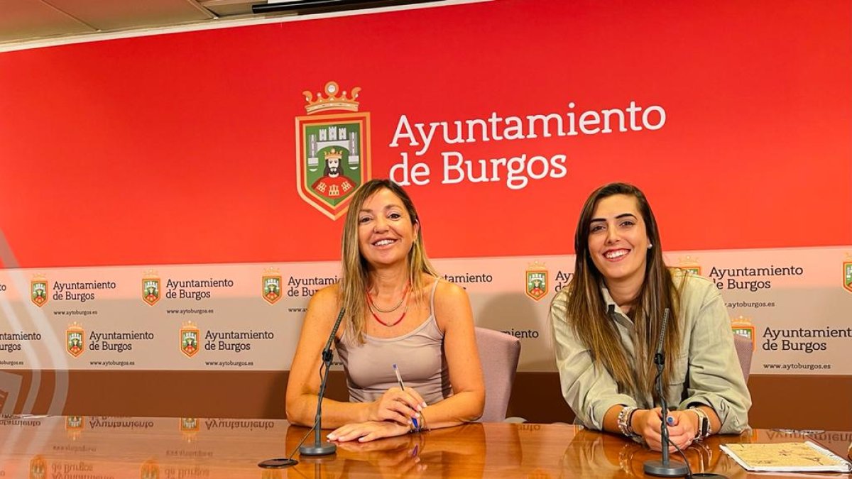 Carolina Blasco y Andrea Ballesteros. ECB