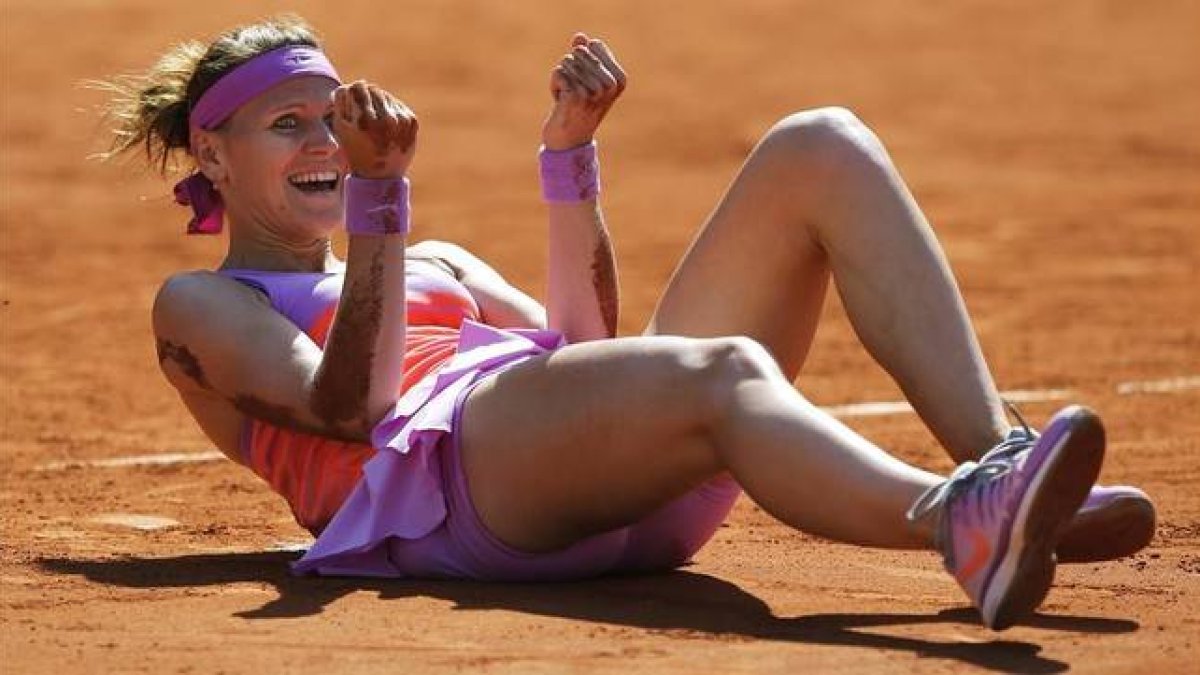 Safarova celebra su pase a la final.-Foto: AP / FRANÇOIS MORI