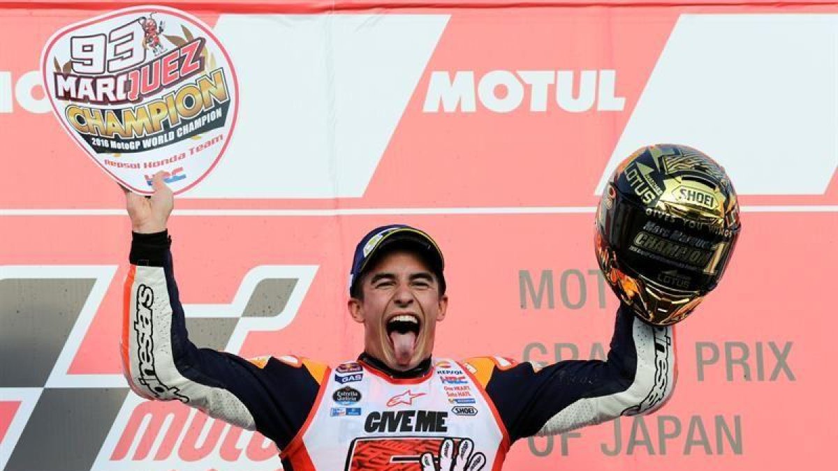 Marc Márquez.-AFP