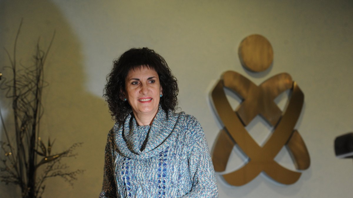 La presidenta del Colegio Oficial de Enfermería, Esther Reyes. I.L.M.