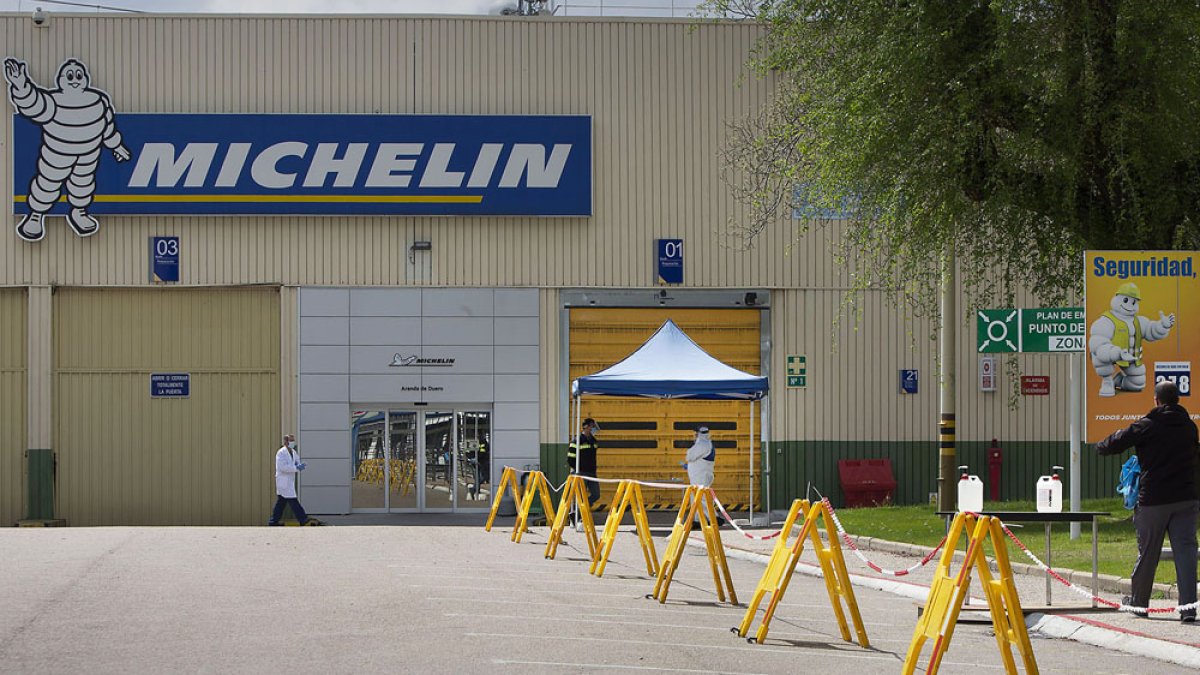 Michelin Aranda ha recuperado el ritmo anterior a la pandemia. PACO SANTAMARÍA