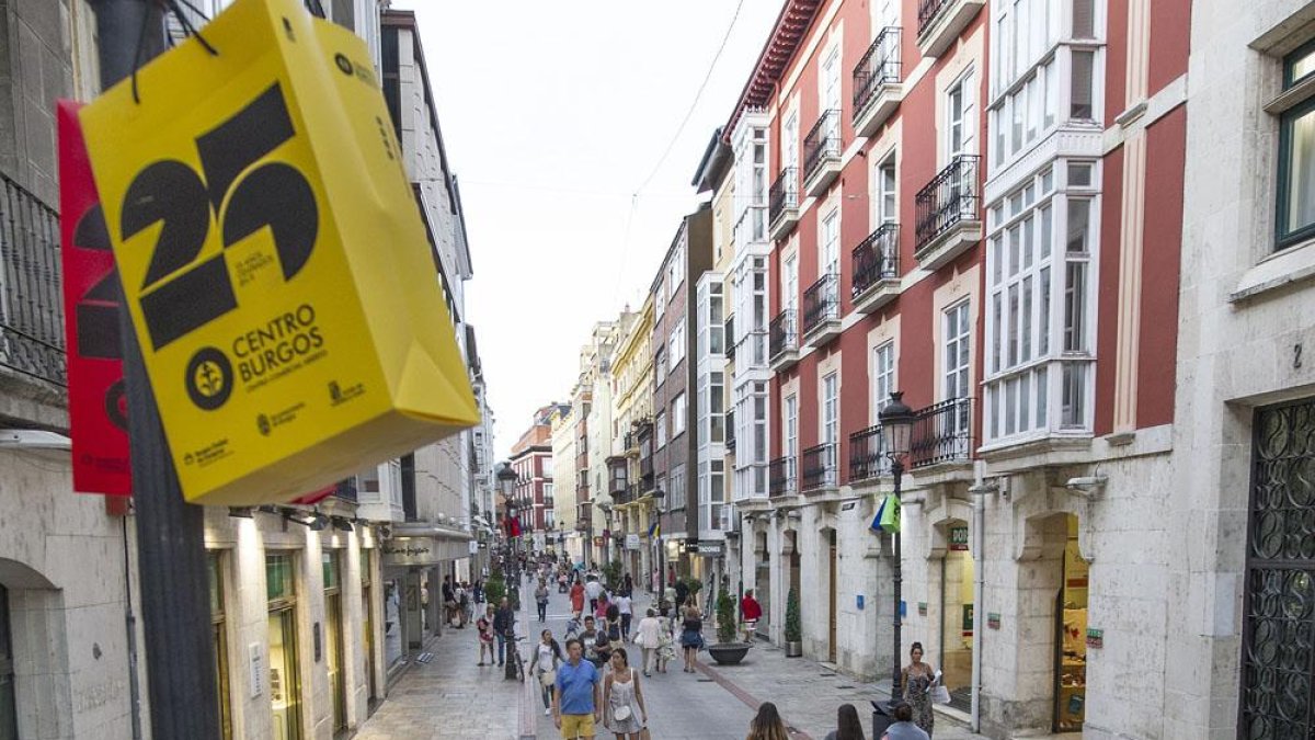Promoción de la campaña en el centro de la ciudad.-ISRAEL L. MURILLO