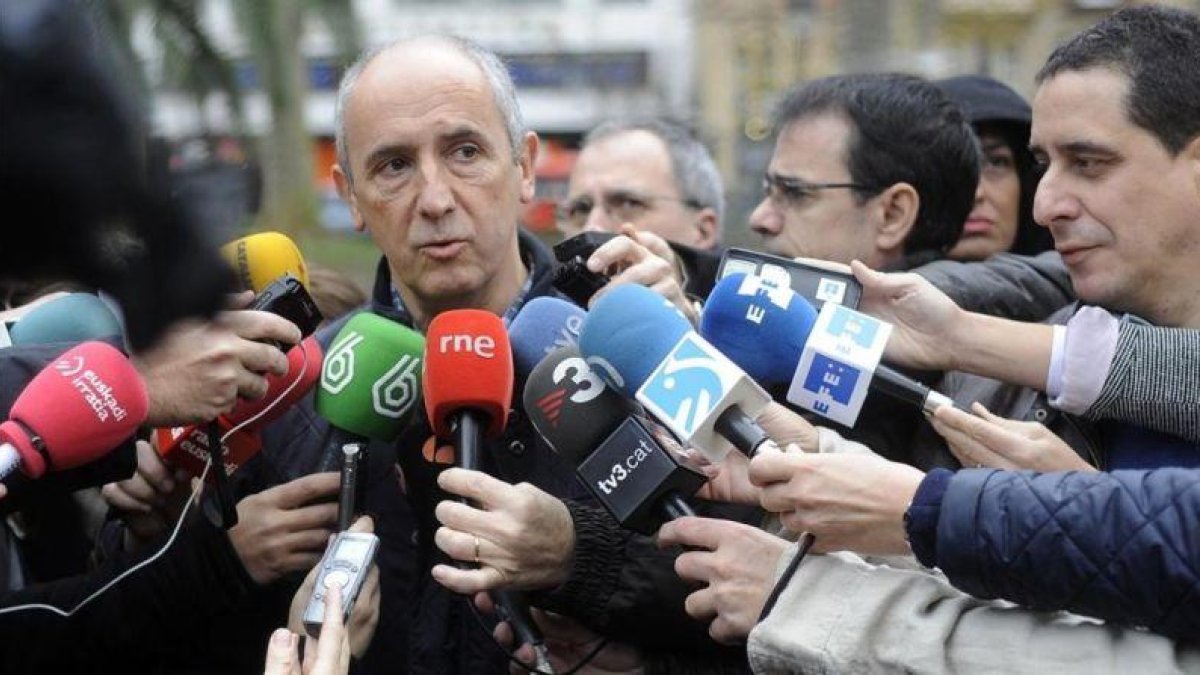 El portavoz del Ejecutivo vasco, Josu Erkoreka.-AFP / RAFA RIVAS