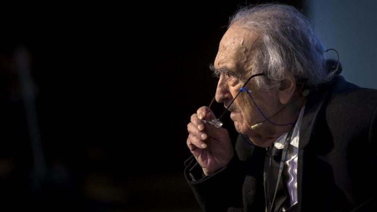 Sánchez Ferlosio, hace un par de años en Madrid.-JOSÉ LUIS ROCA