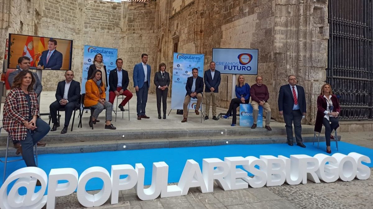 La presentación Candidatura del PP de Burgos a las Cortes tuvo lugar en el Monasterio de San Juan. ECB
