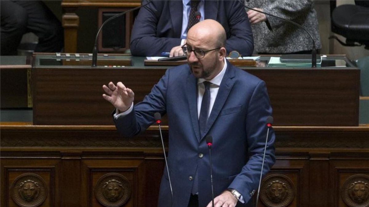 El primer ministro belga, Charles Michel.-PERIODICO (REUTERS / YVES HERMAN)