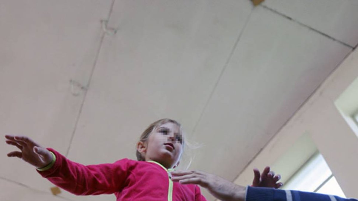 El taller de circo sedujo a los pequeños.-Raúl Ochoa