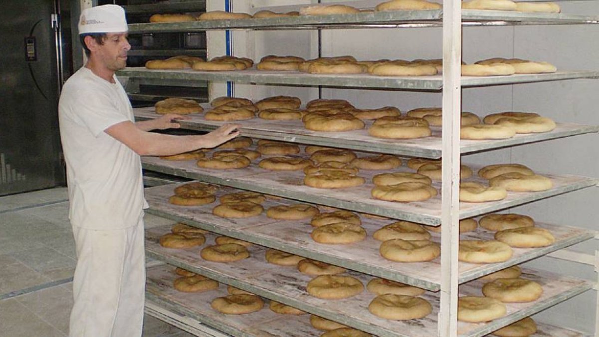 La Torta de Aranda se ha convertido en un referente dentro de la gastronomía local.-L. V.