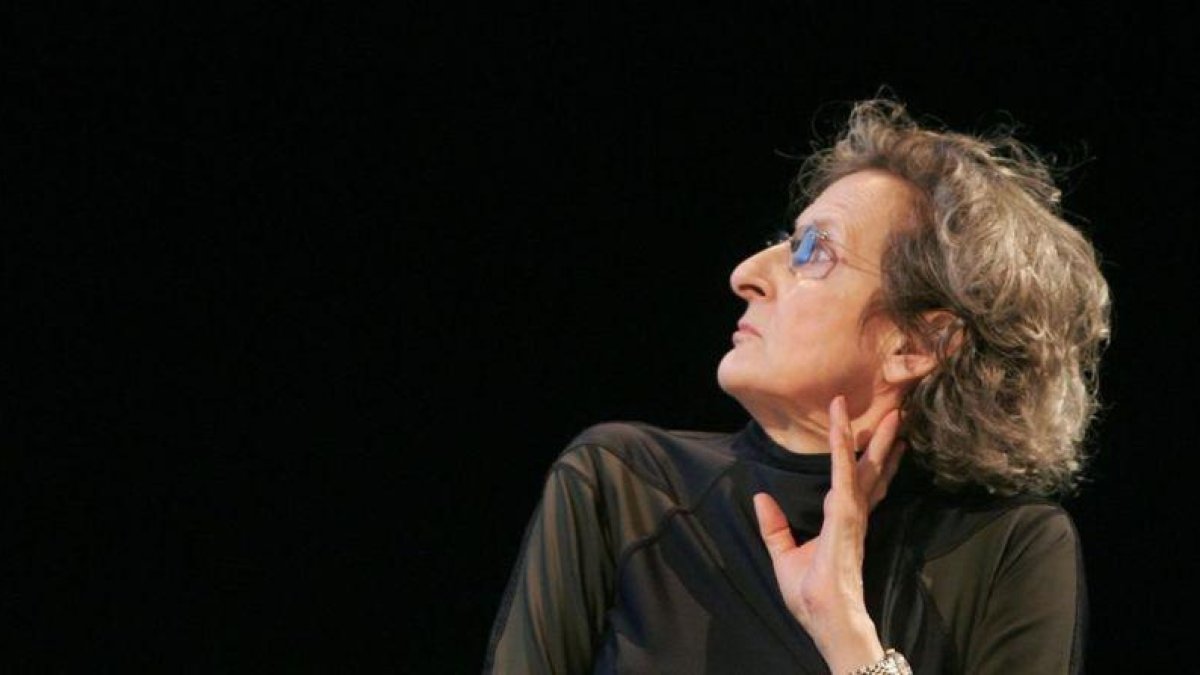 La coreógrafa Trisha Brown, en París, en el 2006.-AFP / JACQUES DEMARTHON