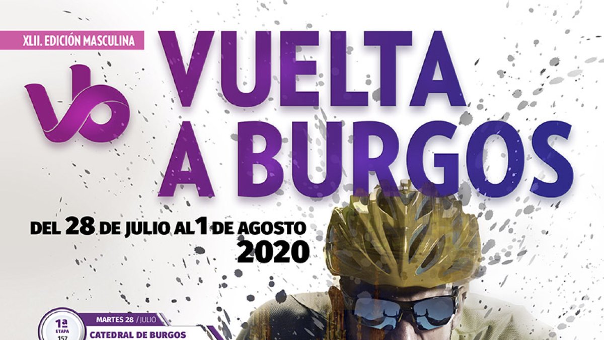 Cartel de la Vuelta Ciclista a Burgos. ECB