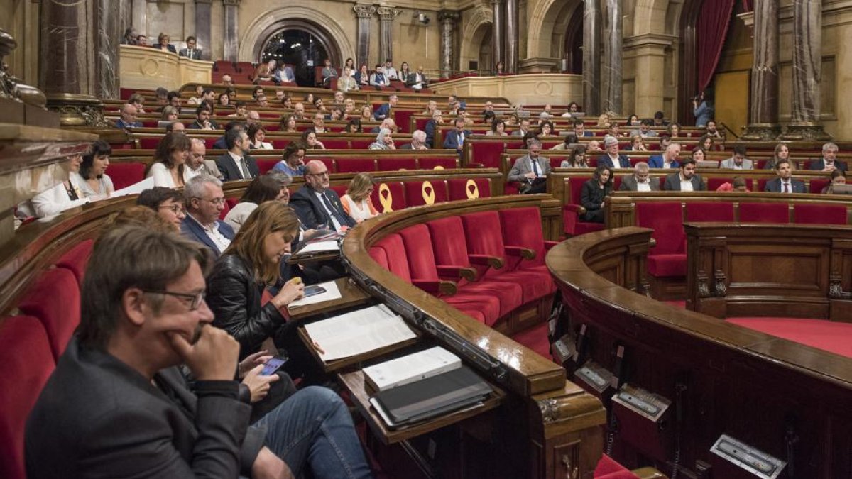 Pleno del Parlament.-FERRAN SENDRA