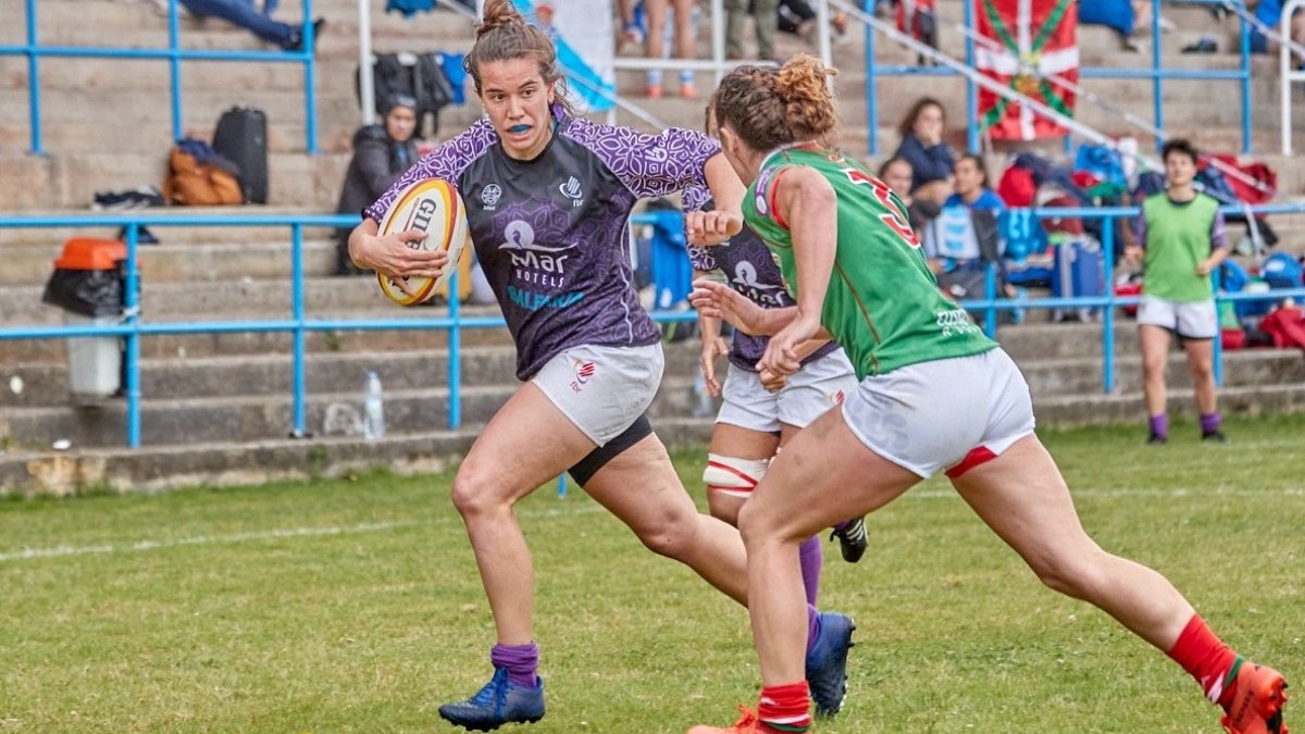 Beatriz Almarán, nueva jugadora del PRB La Flor de Escocia. FOTO CEDIDA POR LAS PINGÜINAS RUGBY BURGOS